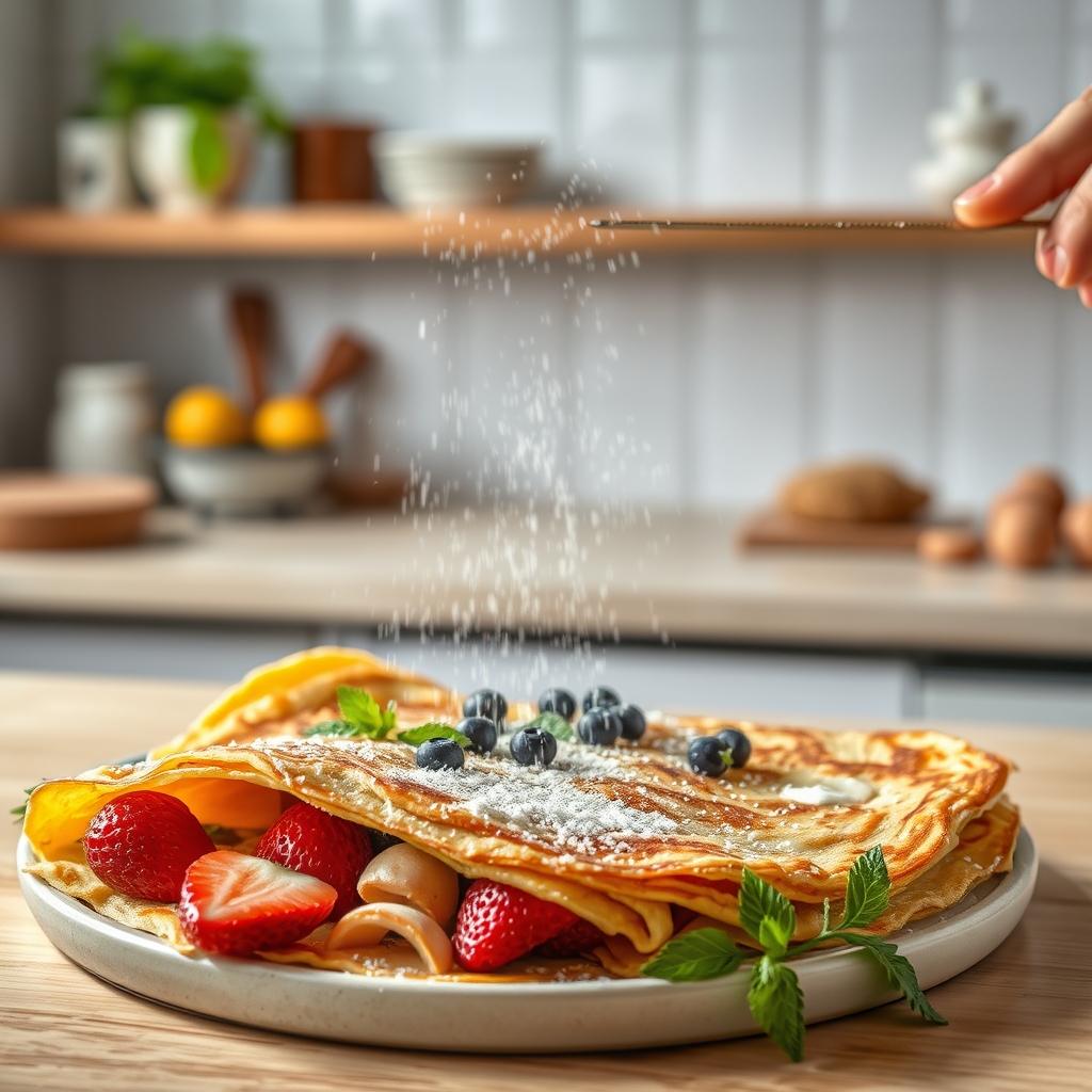 Adieu poêle collante savourez cette crêpe géa — Variantes pour tous goûts
