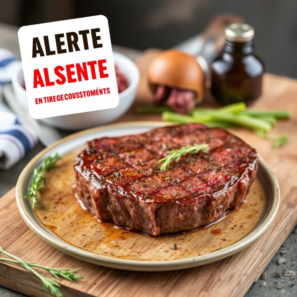 rappel urgent : steak haché vendu en boucherie, date limite 30/12/2025. vérifiez votre produit et suivez les consignes d