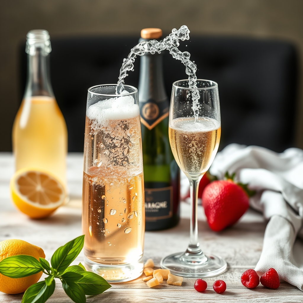 apprenez comment refroidir rapidement votre champagne pour profiter d'une boisson parfaitement fraîche en quelques