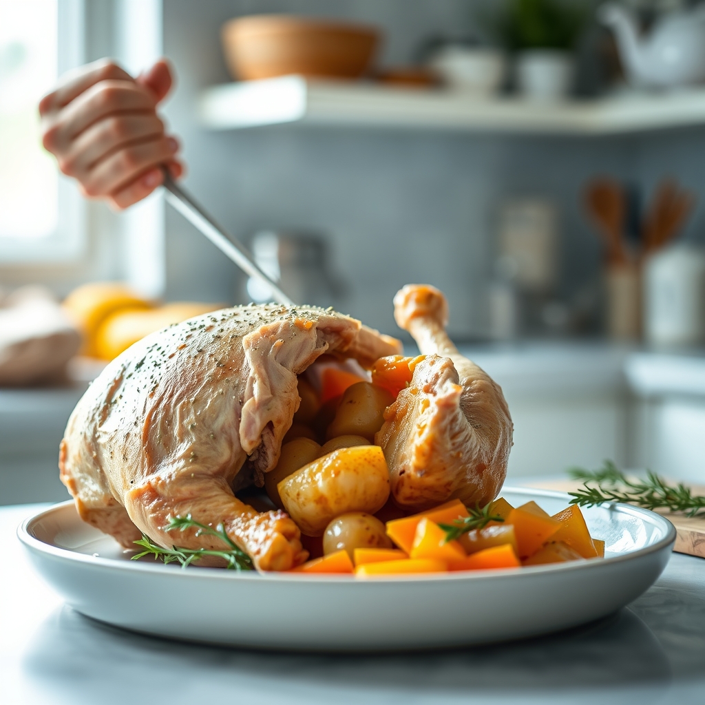 mariner pilons poulet en 24 heures — Préparation