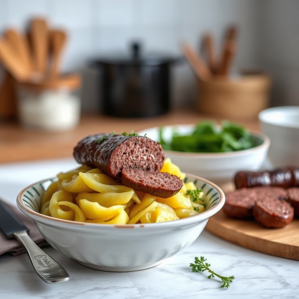 préparer boudin noir au four astuces recettes — Que faire avec patate douce
