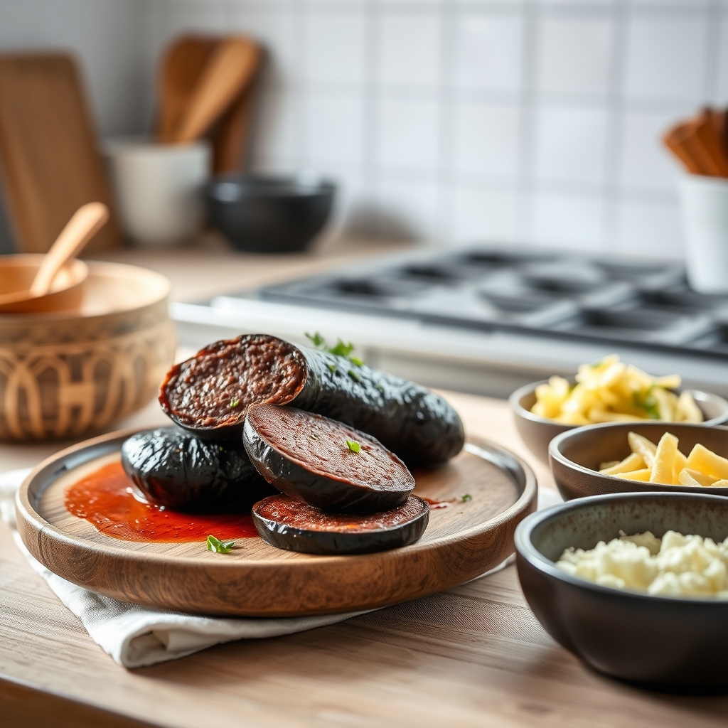 préparer boudin noir au four astuces recettes — cuire boudin noir