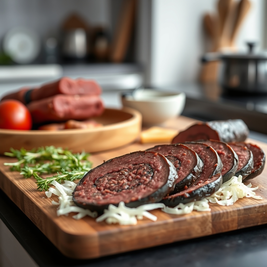 préparer boudin noir au four astuces recettes — cuire boudin noir