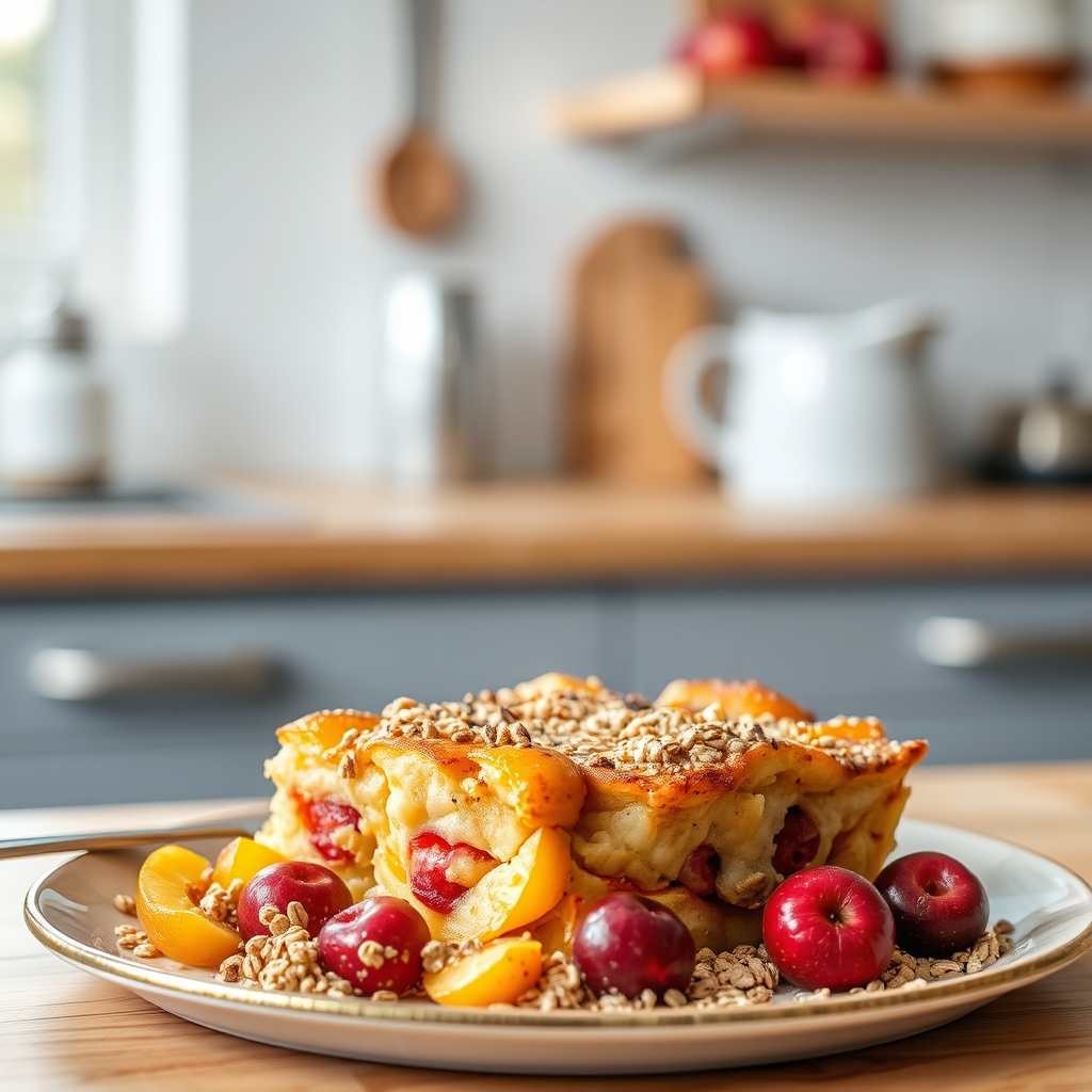 Craquez pour notre délicieux gratin croquant — goût irrésistible nectarines c