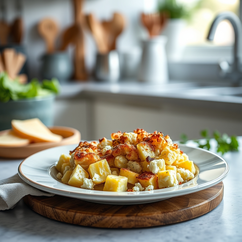 Crumble patate douce feta recette express qui — Crumble Patate Douce Feta Plat