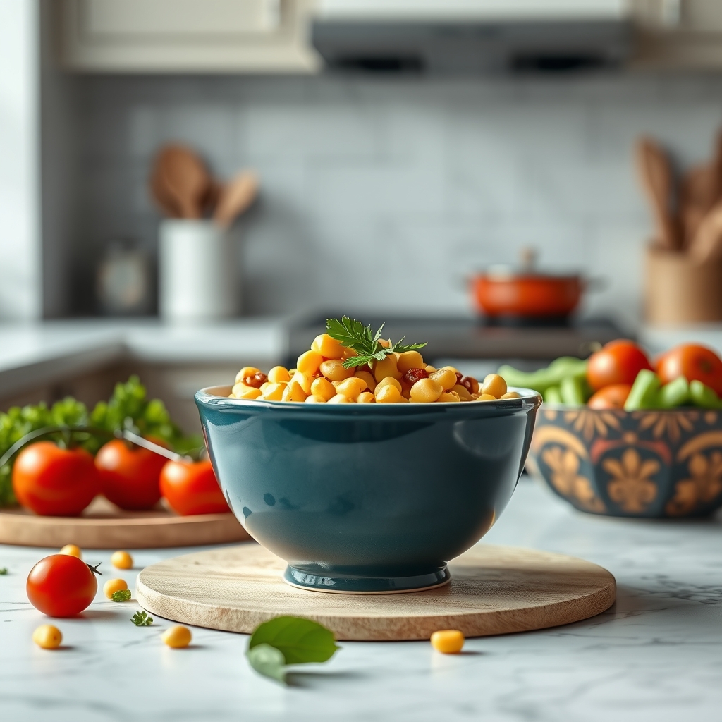 Curry Express Pois Chiches-Tomate 4 Ingrédien — Bienfaits Nutritionnels Ingréd