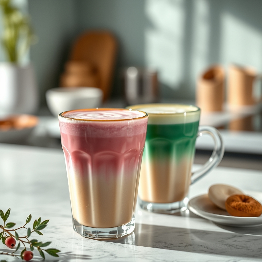 ces lattes colorés aux teintes captivantes, d — ces lattes colorés aux teintes