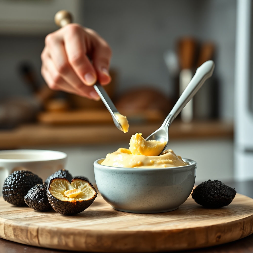 préparer beurre truffe noire savoureux — Truffe prix