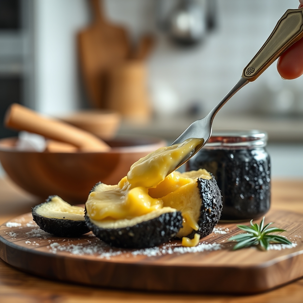 préparer beurre truffe noire savoureux — truffe noire prix