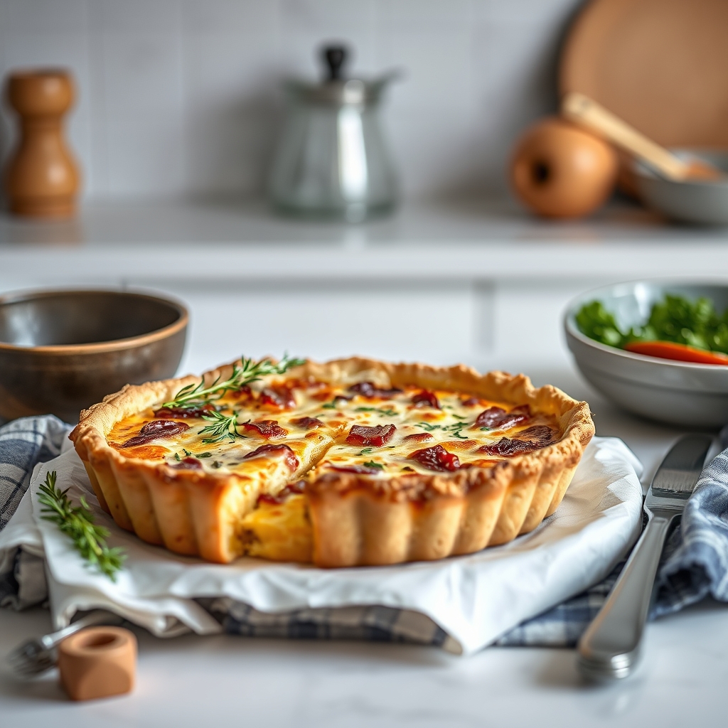 recette incontournable quiche aux poireaux, l — bienfaits ingrédients