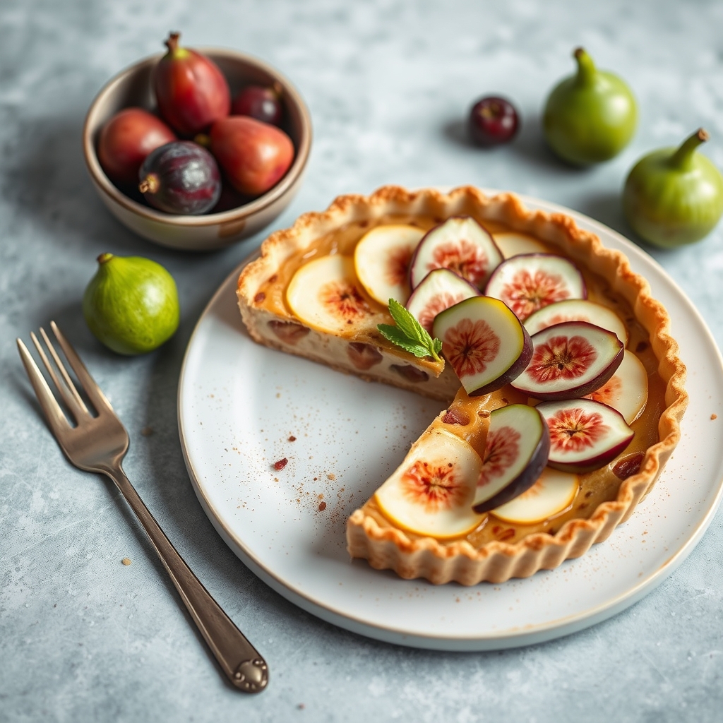 découvrez notre délicieuse recette de tarte poires figues, un dessert gourmand alliant la douceur des poires et le goût