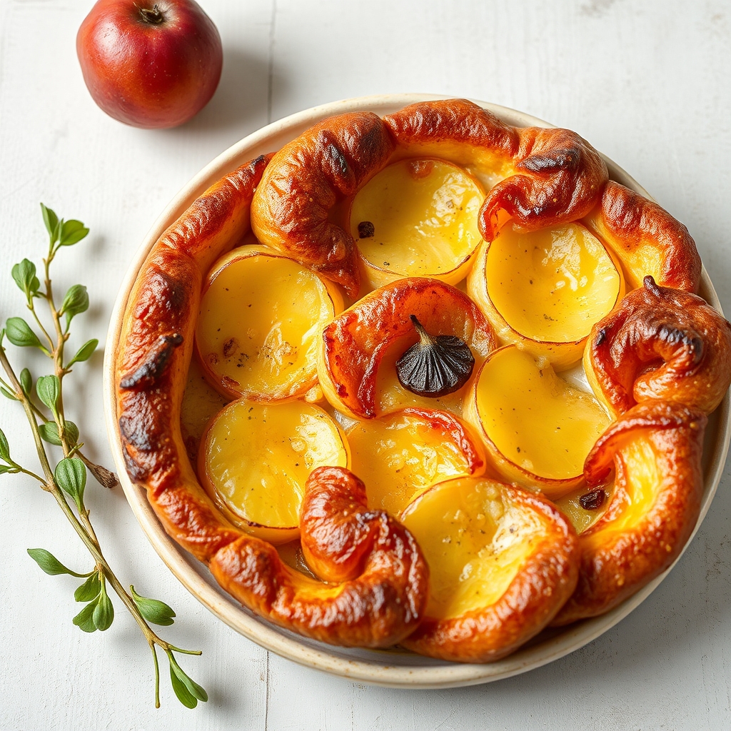 découvrez la recette de la tourte aux pommes de terre savoureuse, un plat généreux et fondant, parfait pour régaler tout