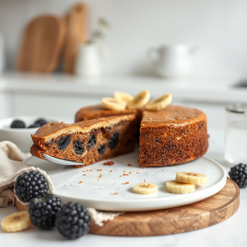 gâteau moelleux aux bananes trop mûres desser — Conseils pour conserver servir