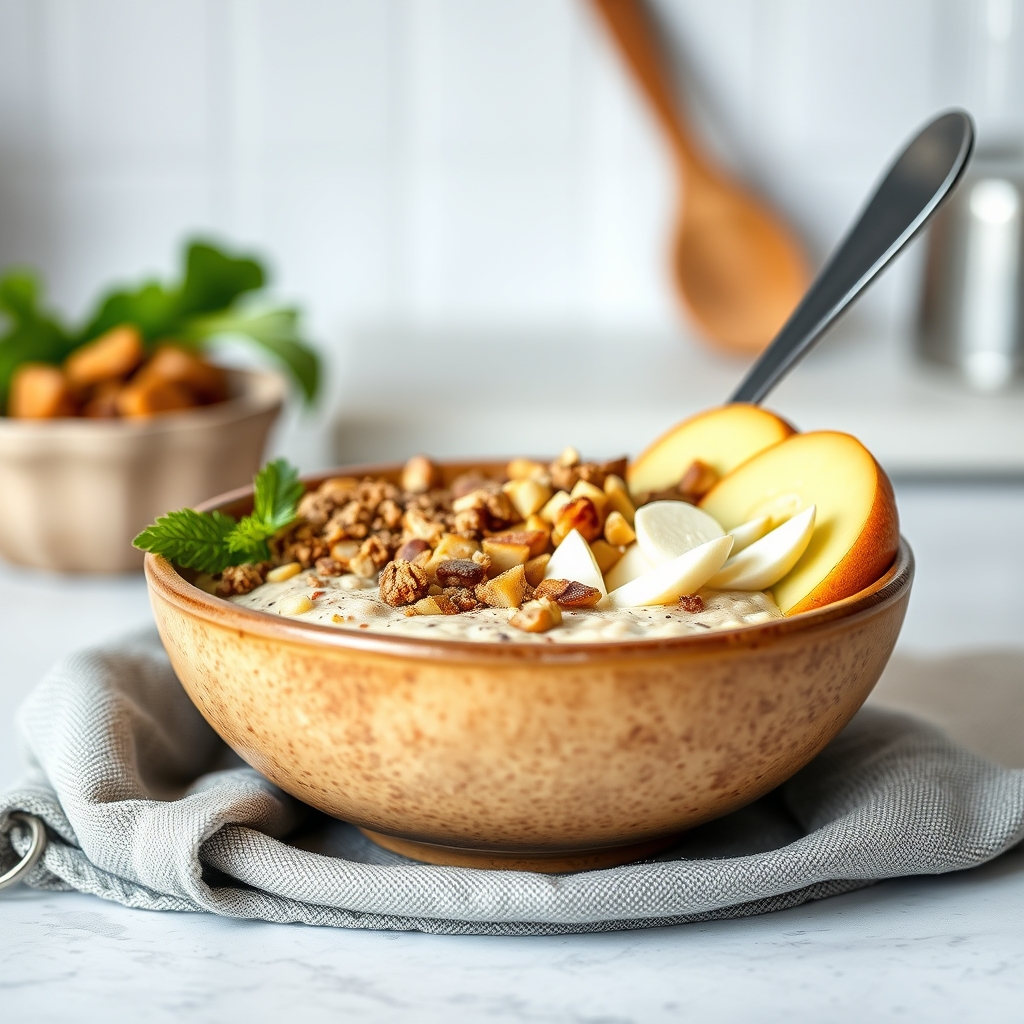 porridge vegan sans gluten prêt en 3 minutes — Qu'est-ce que porridge vegan s