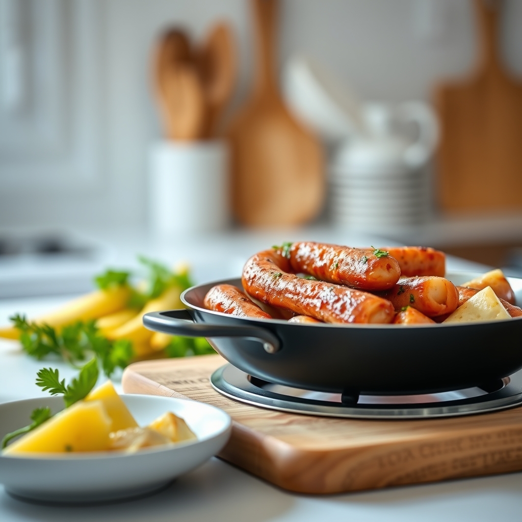 Cuisson saucisse Francfort méthode sûre — Peut-on cuire à poêle