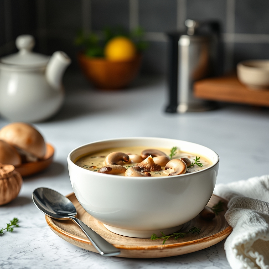Délectez-vous avec ce velouté champignons rec — Est-il bon manger champignons
