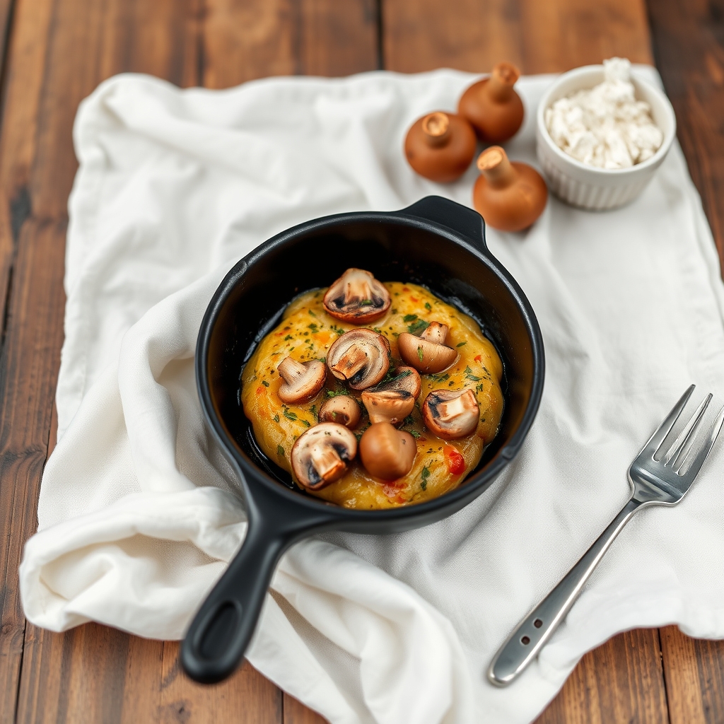 découvrez une savoureuse poêlée automnale alliant champignons et châtaignes, parfaite pour réchauffer vos repas d'a