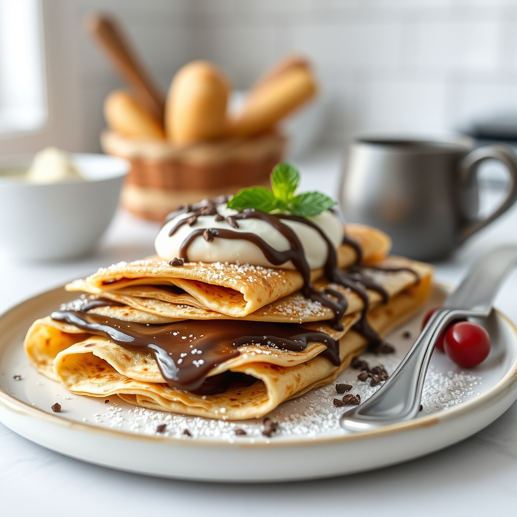 Croustillant chocolat blanc & crêpes dentelle — ingrédients (1 fond d'entremet