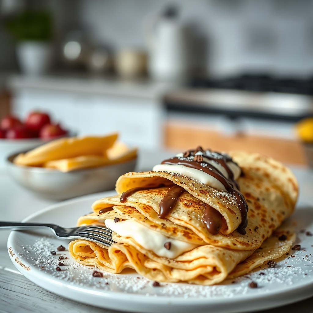 Croustillant chocolat blanc & crêpes dentelles r — l'utiliser