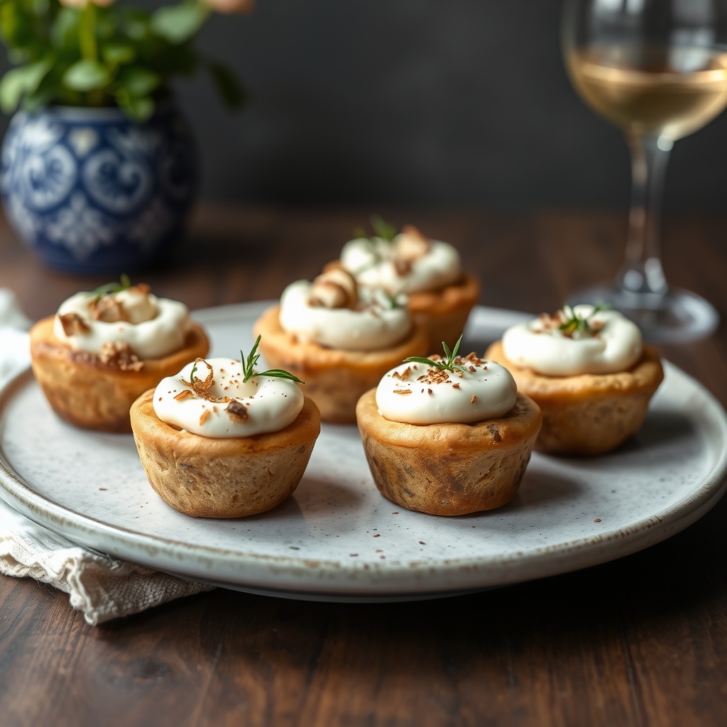découvrez notre recette facile et savoureuse de bouchées de champignons au fromage frais, parfaites pour un apéritif gou