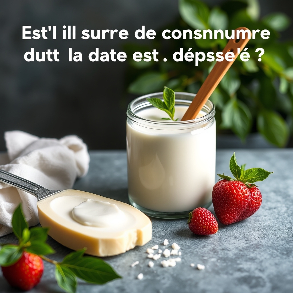 Est-il sûr de consommer un yaourt dont la date est dépassée ? 🐄