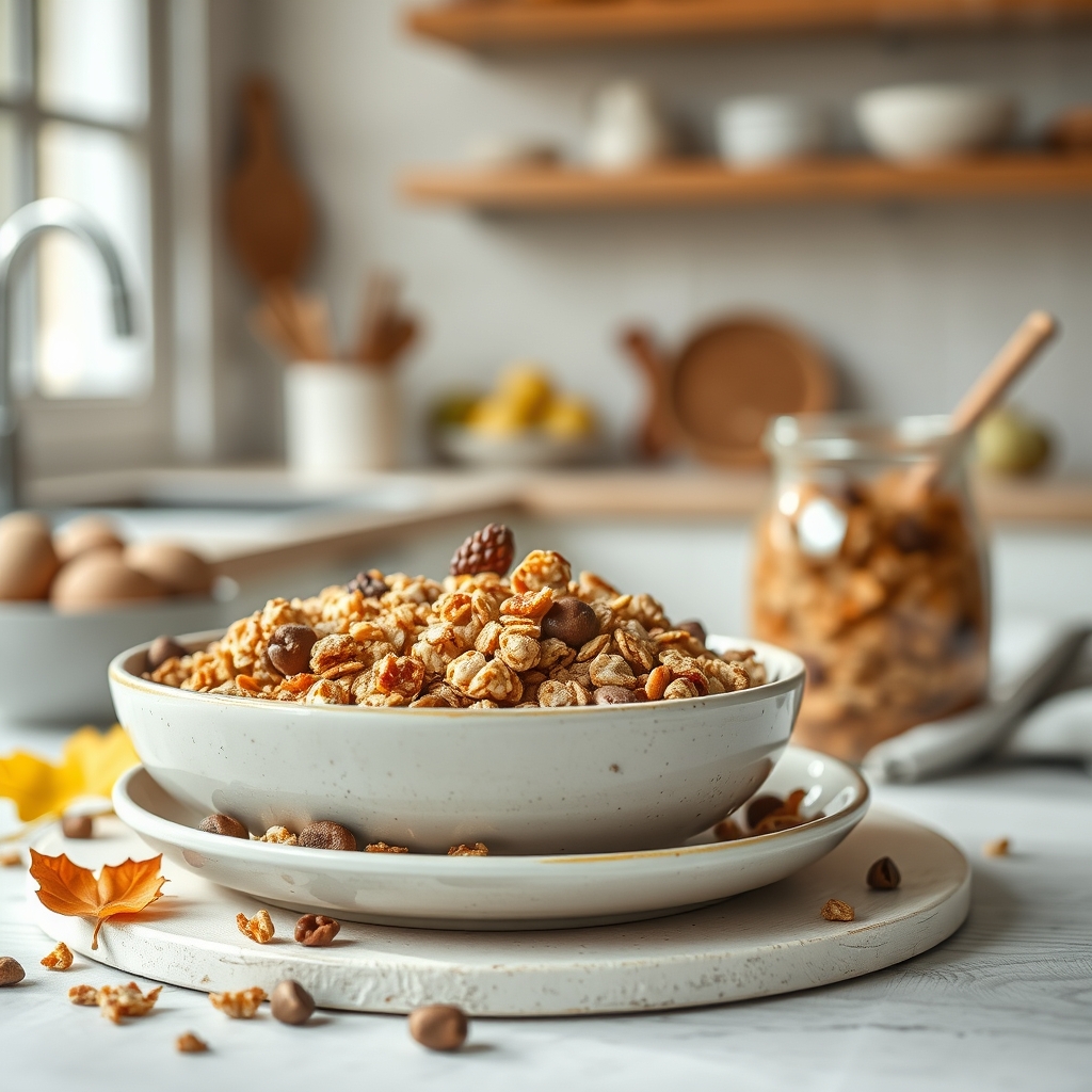 Éveillez papilles avec ce granola maison auto — granola maison qui sent bon ma