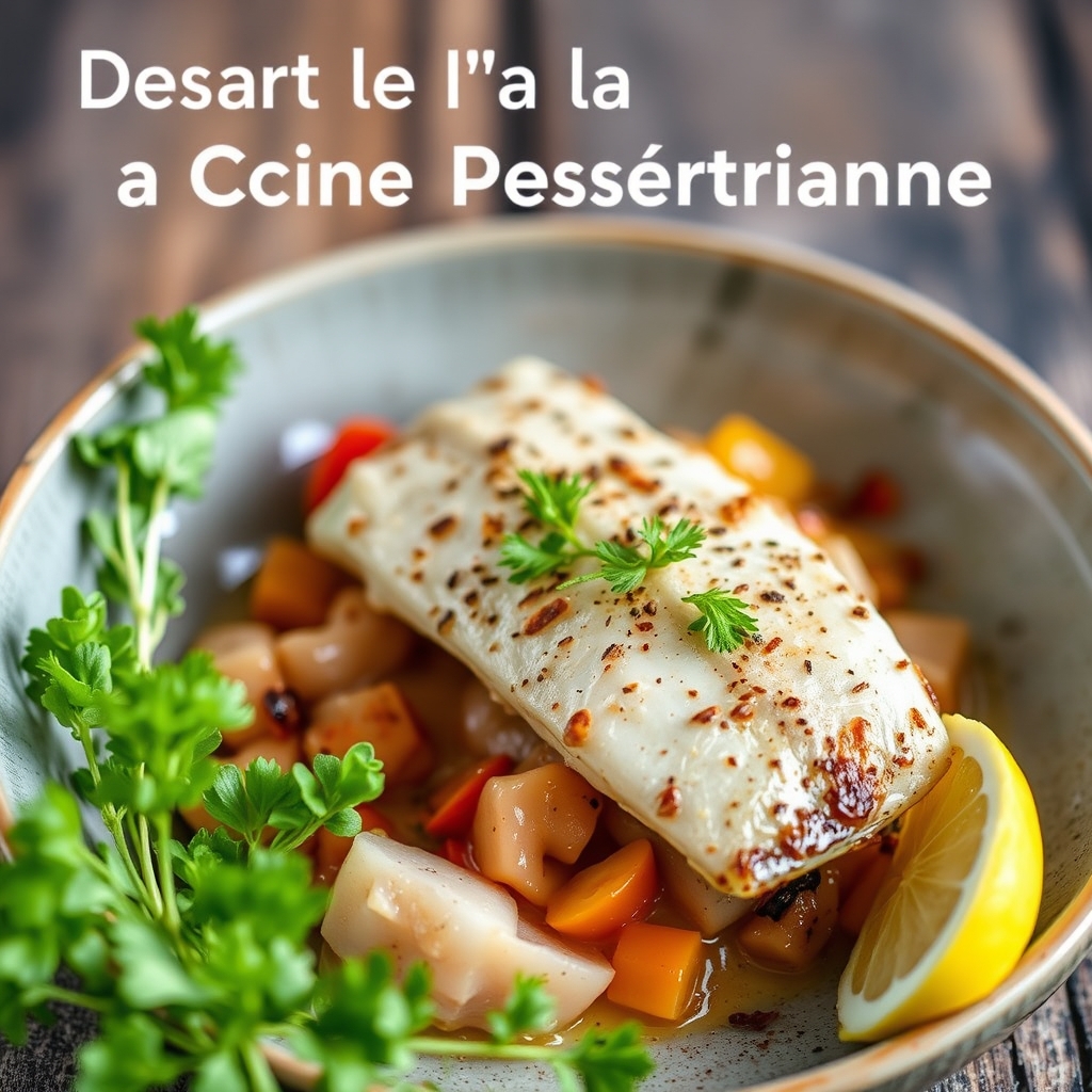 découvrez la cuisine pescétarienne : des recettes savoureuses à base de poissons, fruits de mer, légumes et céréales pou
