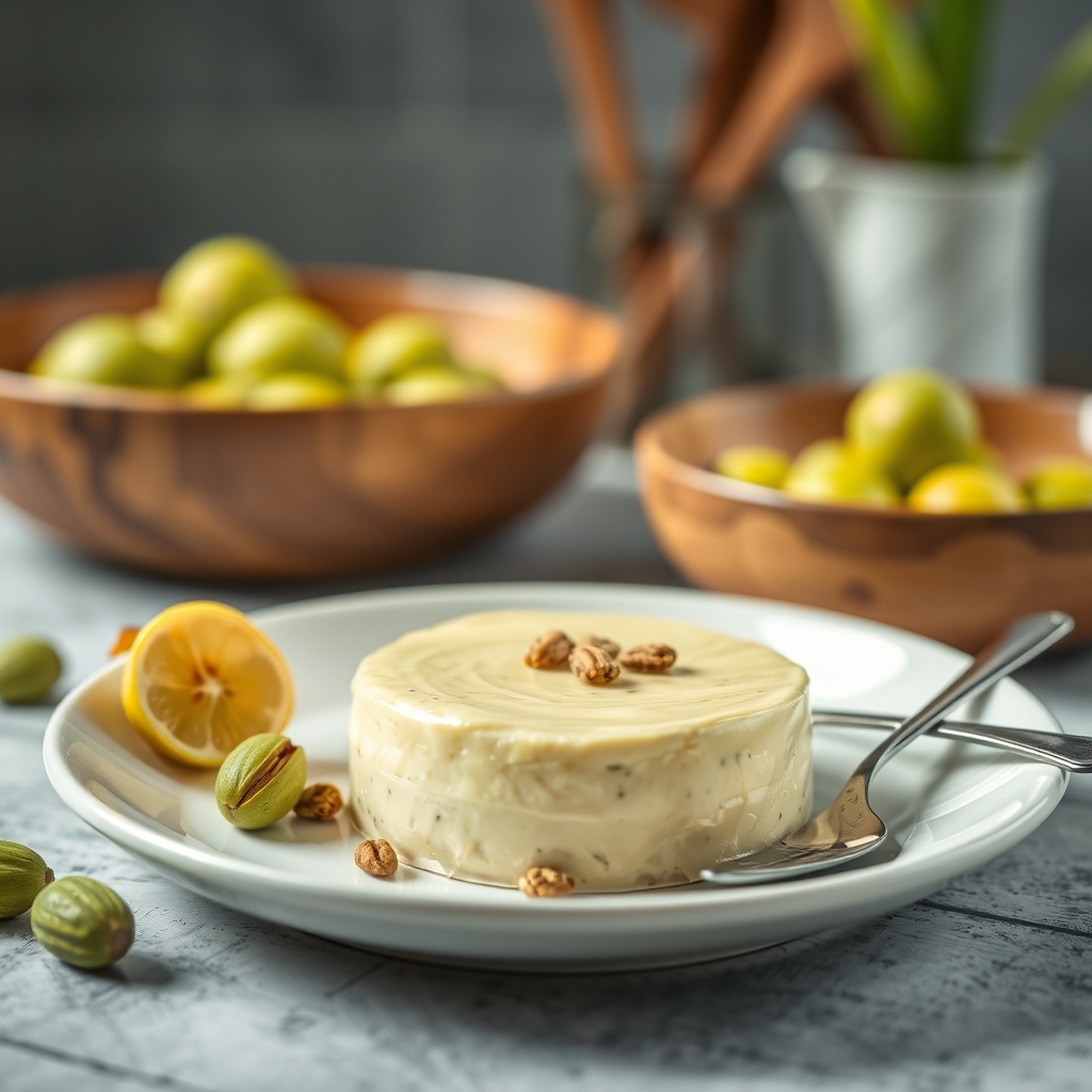 Explorez pistache trois délicieuses recettes — Crème dessert onctueuse à pist