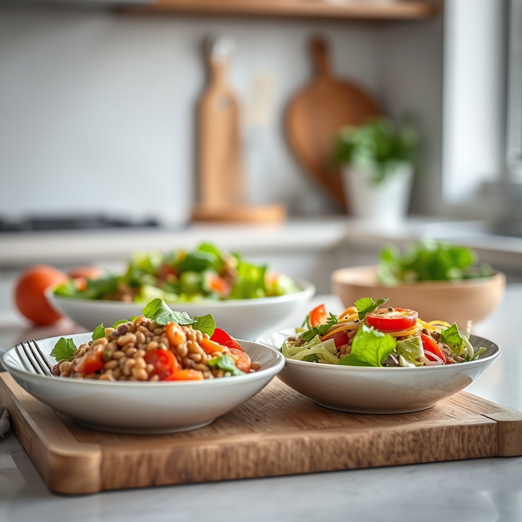 Fini salades toutes prêtes ma recette express — Techniques préparation pour ré