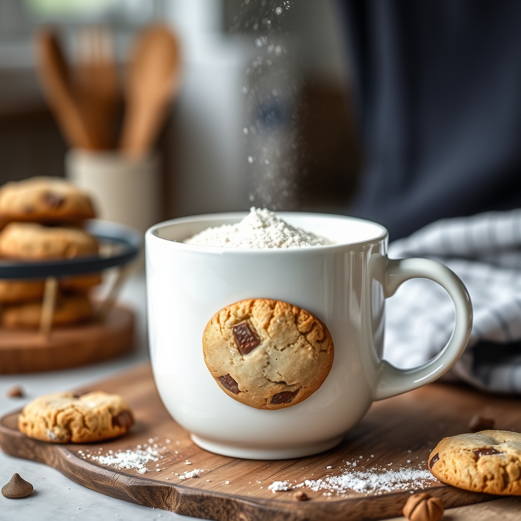 Gourmandise réconfortante préparez cookies dans  — Quelle farine pour cookies