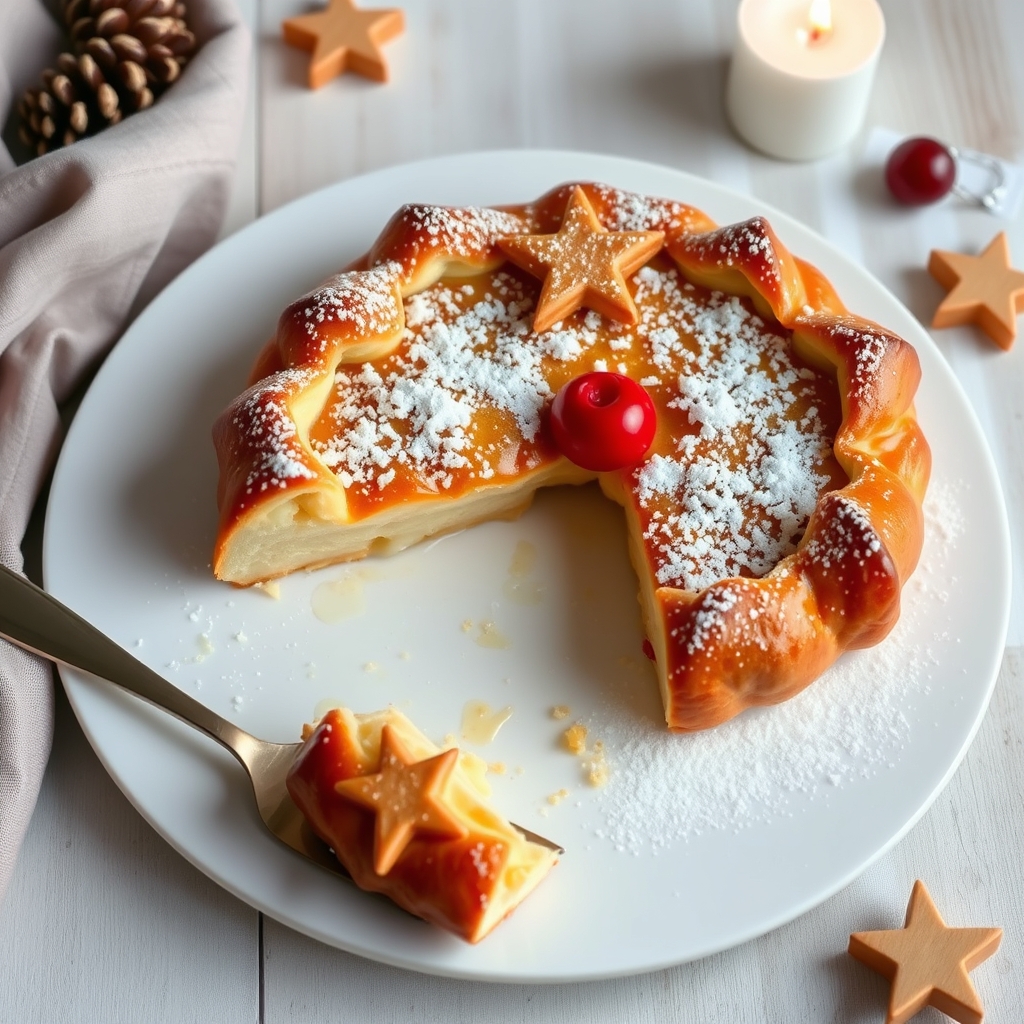 découvrez notre recette traditionnelle de la galette des rois à la frangipane, parfaite pour célébrer l'épiphanie a