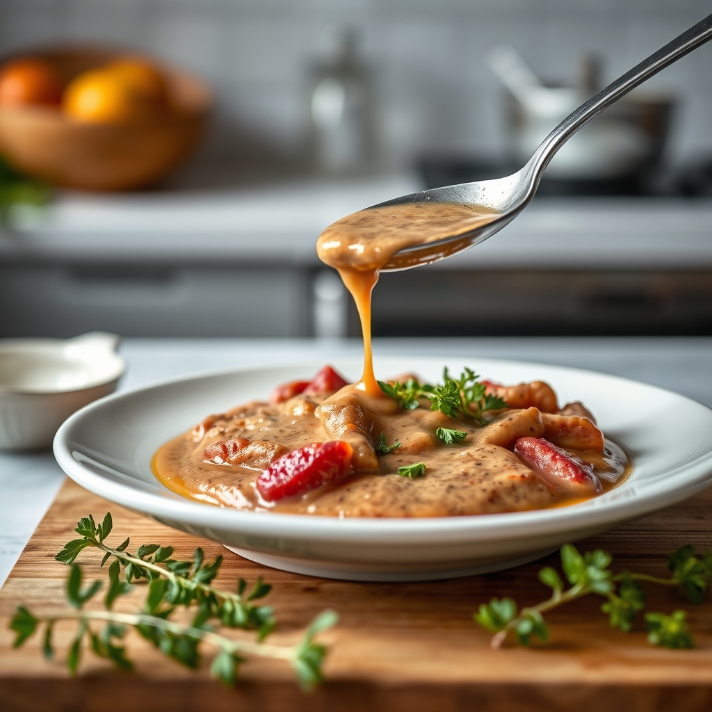 Sauce au Fond Veau Élément Essentiel Gastrono — faire sauce au fond veau