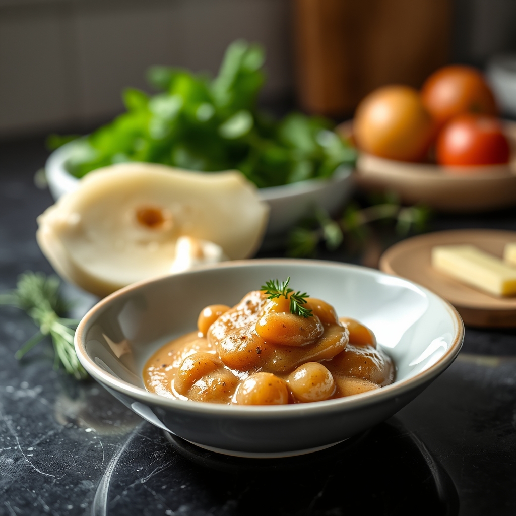 Sauce au Fond Veau Élément Essentiel Gastronomie — Quelles sont variantes sauce au fo