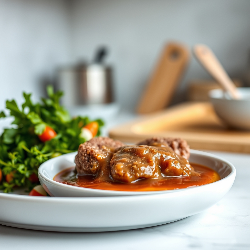 Sauce au Fond Veau Élément Essentiel Gastronomie — épaissir sauce au fond veau