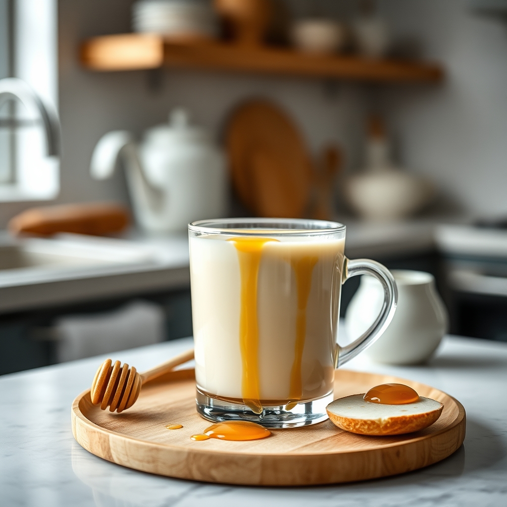 Lait au miel recette savoureuse à explorer — calmer toux