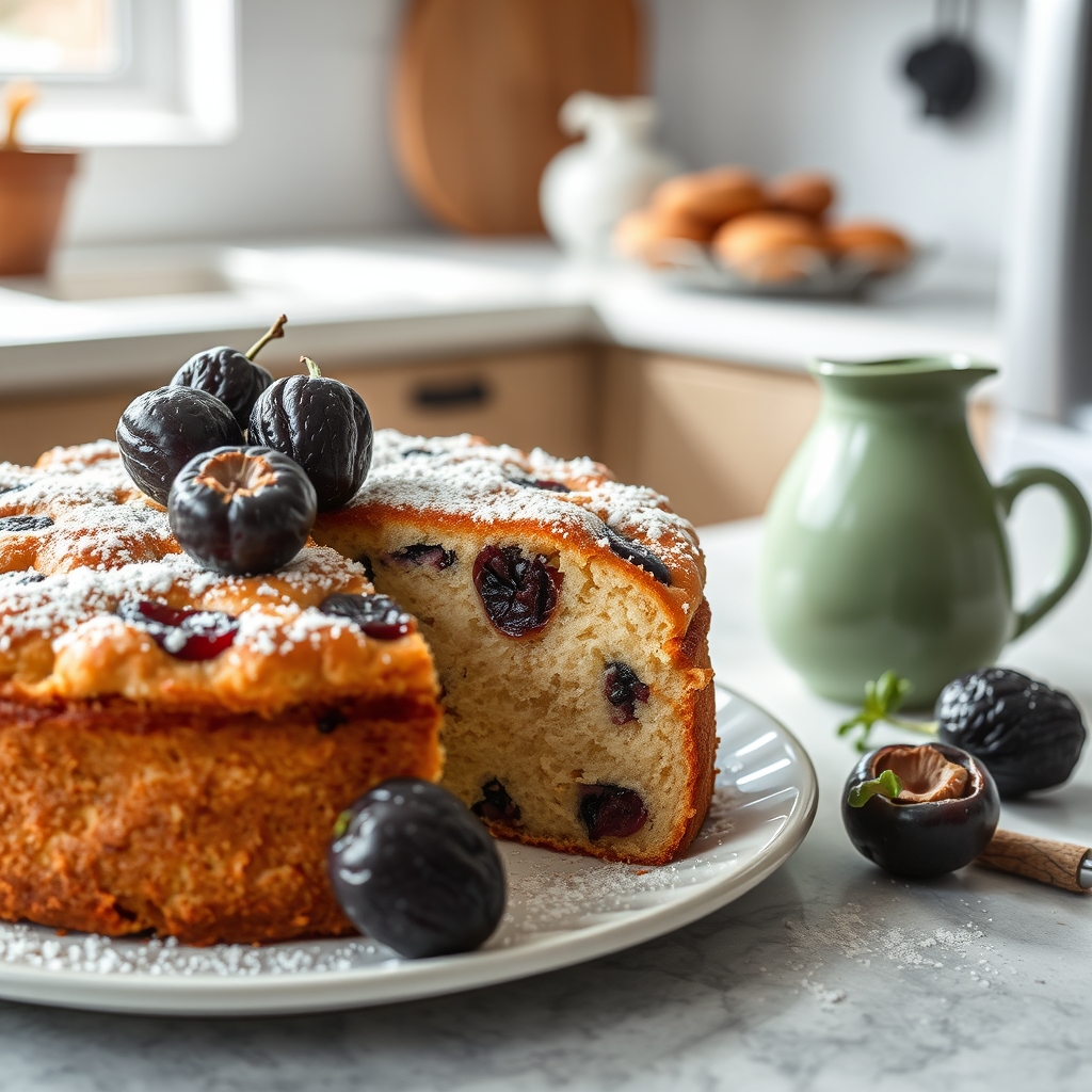 délice automnal gâteau moelleux aux prunes ma — avis