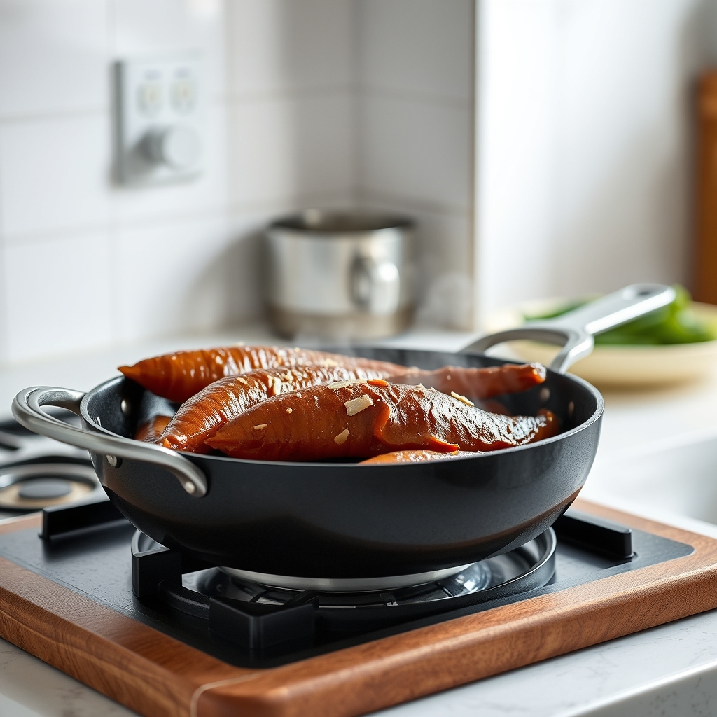 Cuisson saucisse Francfort micro-ondes, eau, poê — ça éclate ( l'éviter)