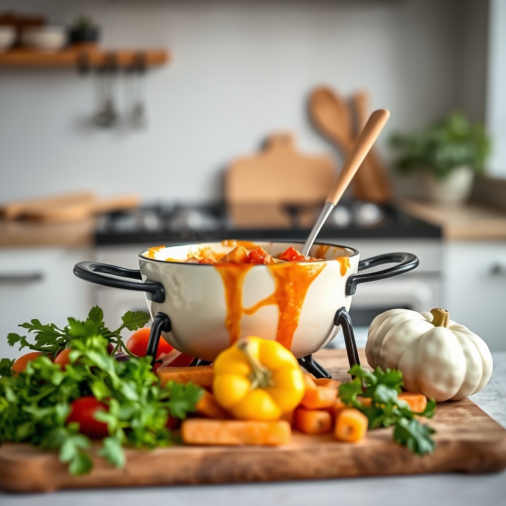 légumes incontournables pour délicieuse fondu — Quels légumes pour fondue bour