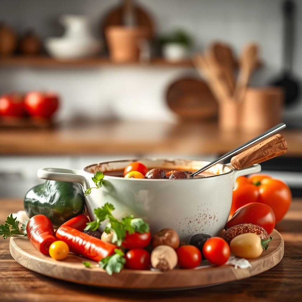 légumes incontournables pour délicieuse fondu — Idées recettes pour fondue bou