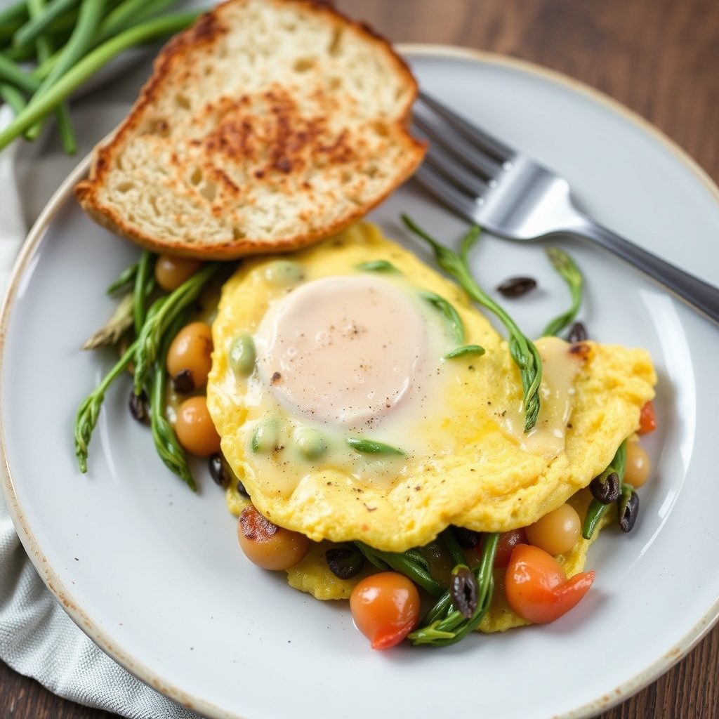 découvrez une recette simple, rapide et saine d'omelette aux épinards, idéale pour un repas délicieux et équilibré