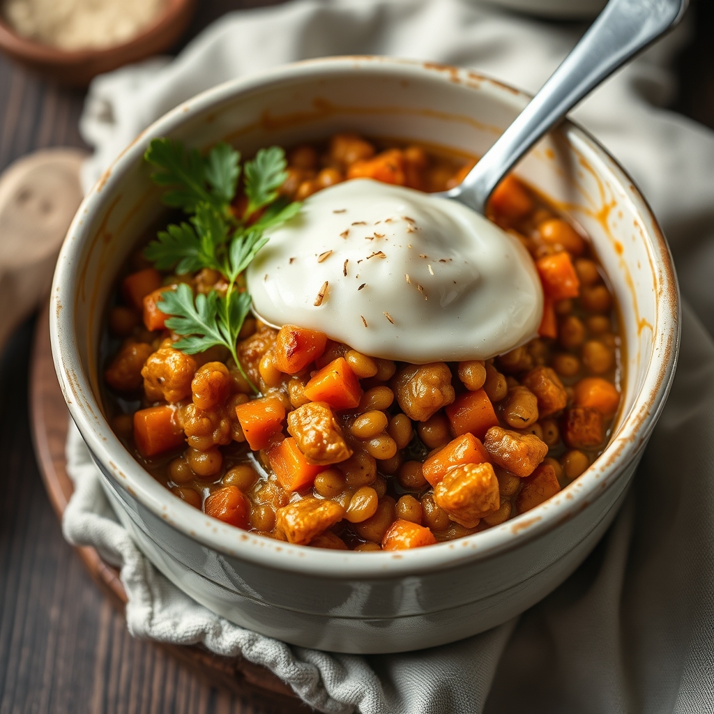 découvrez notre recette de cocotte réconfortante aux lentilles corail, carottes et lait de coco, un plat sain et savoure