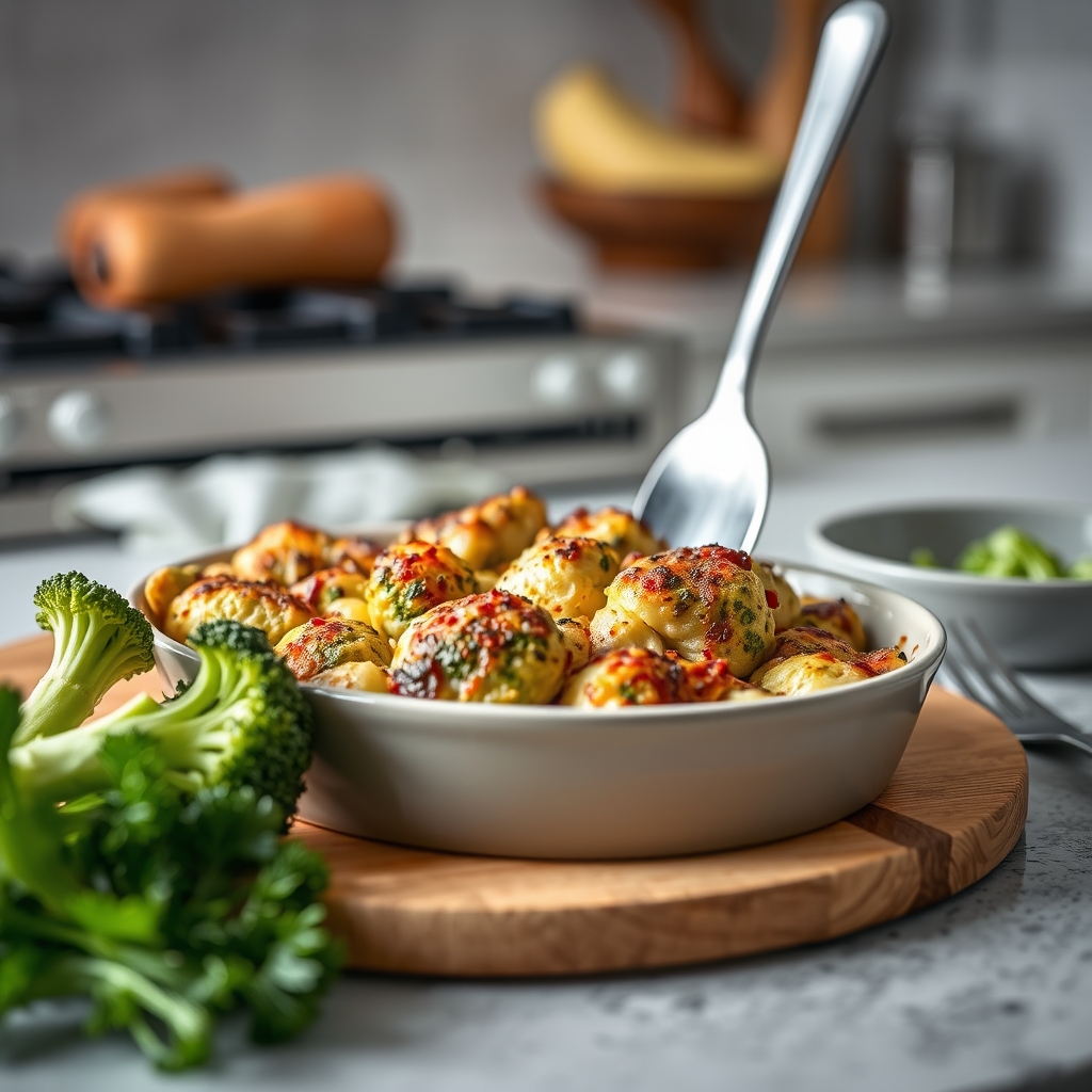 Ma recette healthy express gratin fondant bro — Préparation