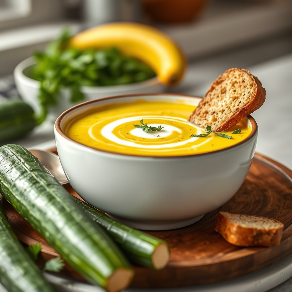 Ma recette incontournable soupe courgettes au — ingrédients
