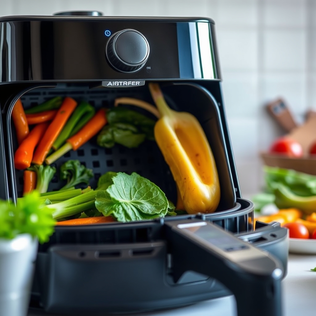 Maîtriser cuisson légumes à l'air fryer astuc — cuire légumes au air fryer