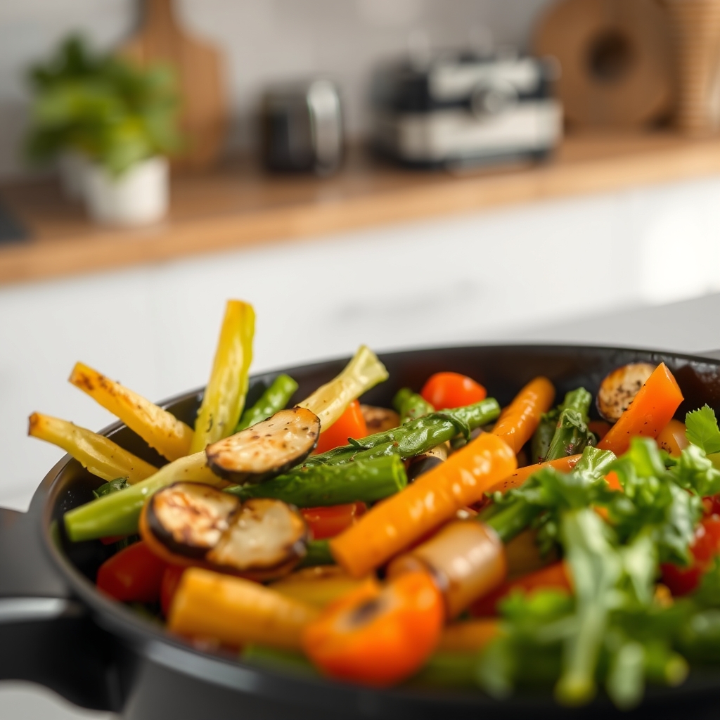 Maîtriser cuisson légumes à l'air fryer astuces  — Quel est temps cuisson légumes