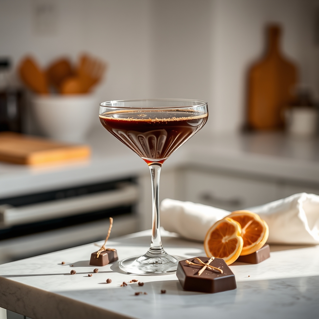 Martini chocolat réinventé secret épicé qui s — Martini Chocolat Noir Alliance
