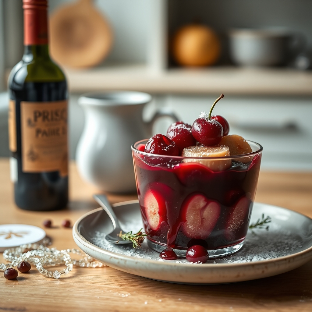 Mon dessert hivernal élégant préféré poires p — poires pochées dessert hiverna