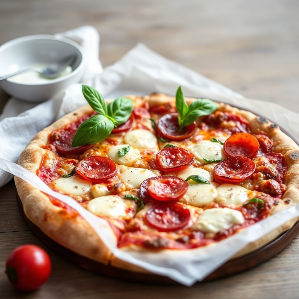 découvrez notre recette facile et rapide de pizza maison, savoureuse et gourmande, parfaite pour un repas délicieux en u