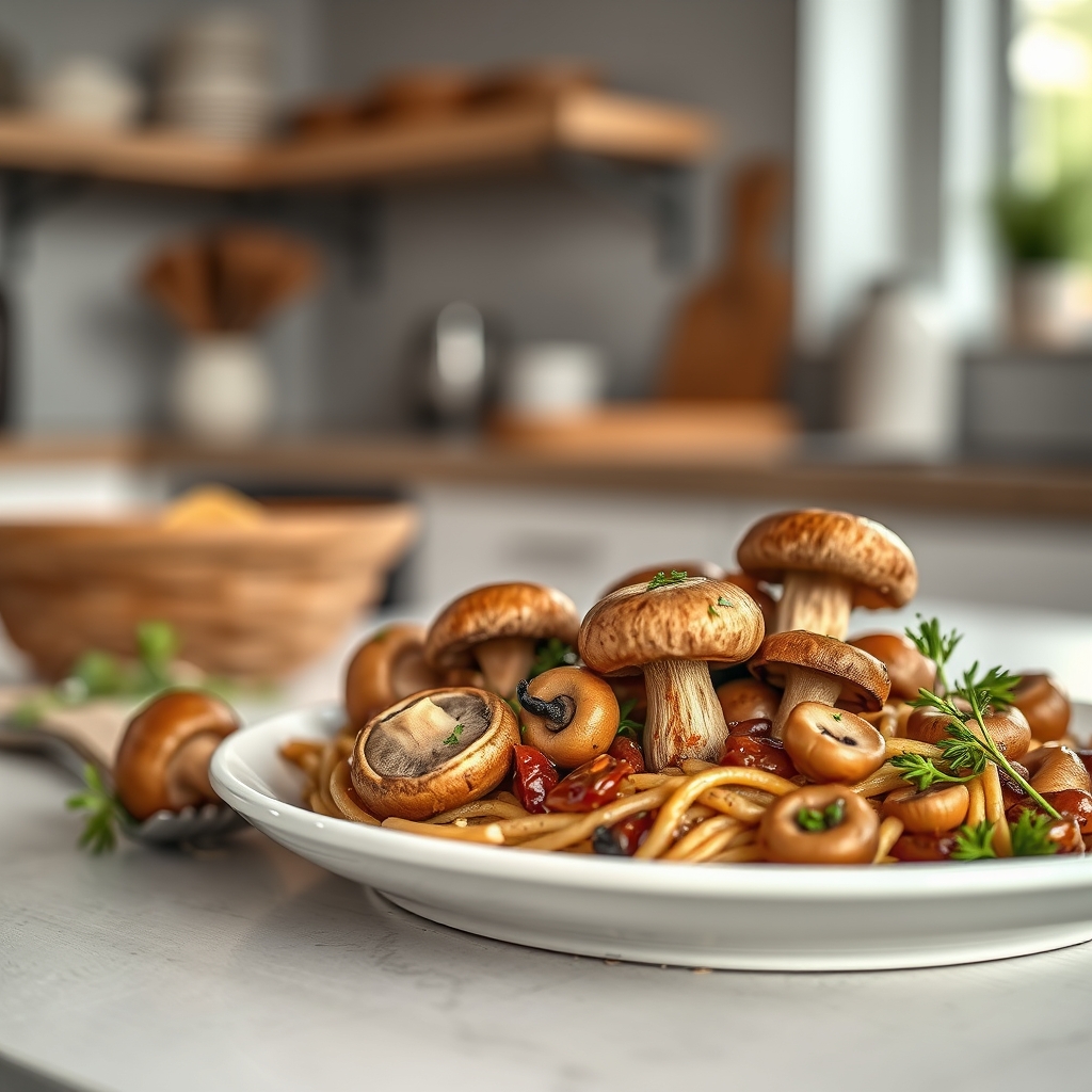 Potimarron Farci aux Champignons Plat Spectac — Valeur nutritionnelle champign