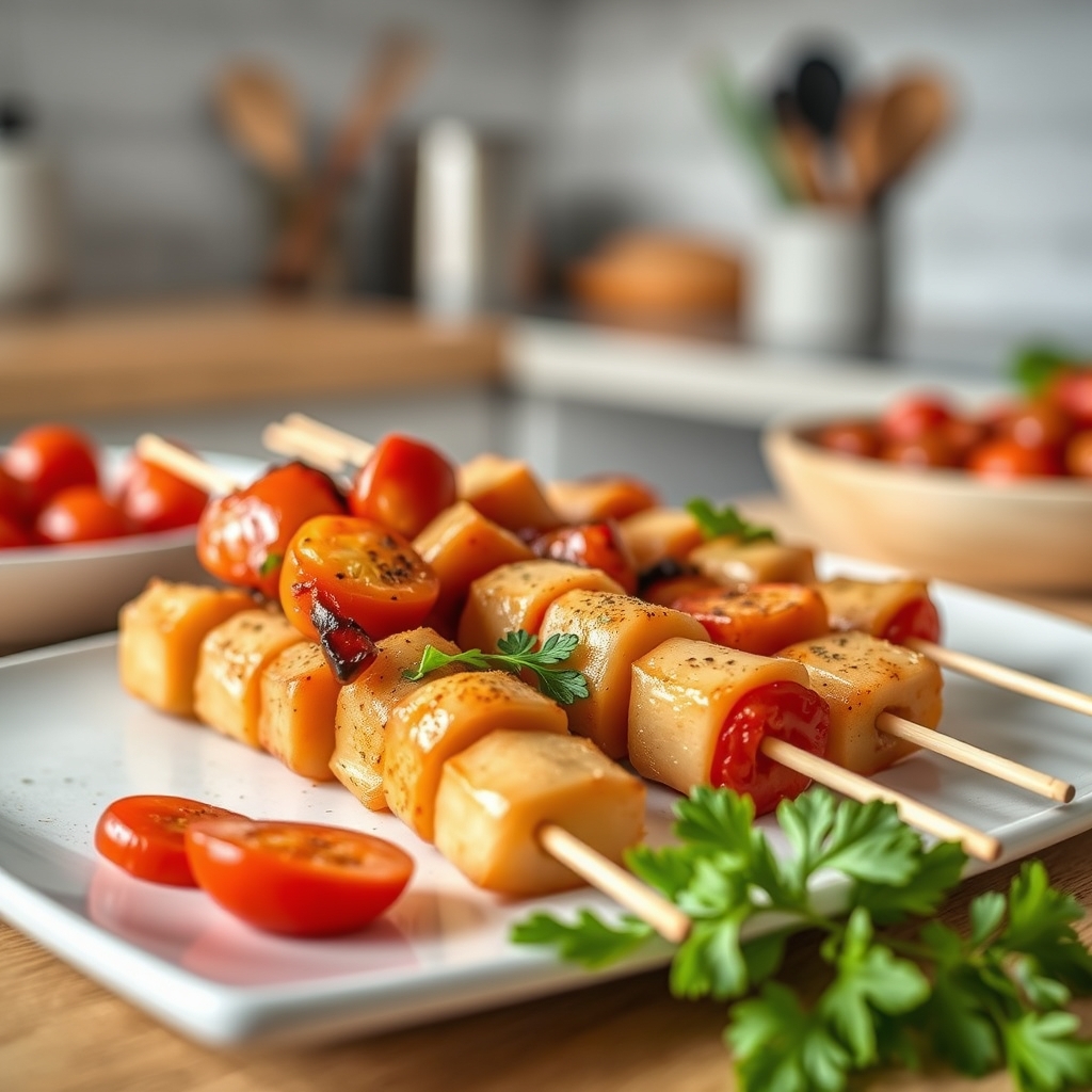 Préparez Brochettes Apéritives Veille 5 Recet — étapes préparation brochettes